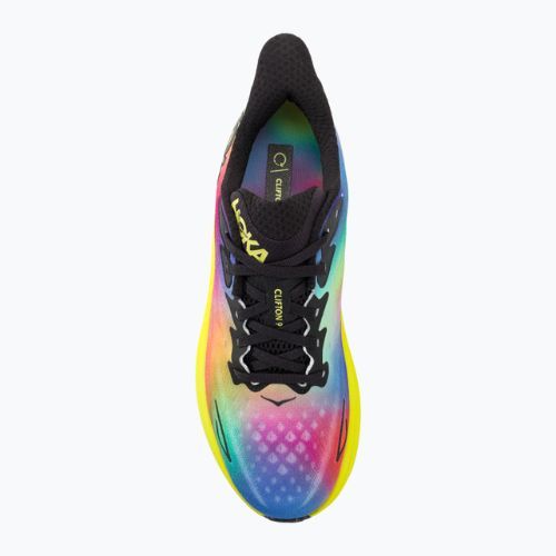 Scarpe da corsa da uomo HOKA Clifton 9 nero/multi