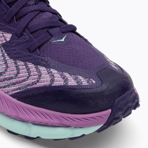 Scarpe da corsa da donna HOKA Mafate Speed 4 night sky/orchid flower