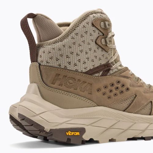 Scarpe da trekking HOKA da uomo Anacapa Breeze Mid dune/oxford tan