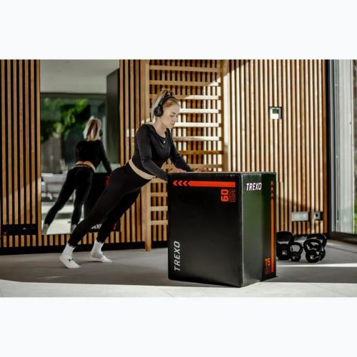 TREXO TRX-PB08 Box pliometrico da 8 kg nero
