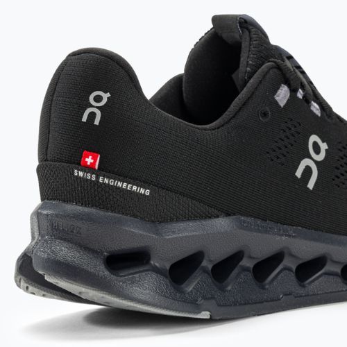 Scarpe da corsa da uomo On Cloudsurfer nero