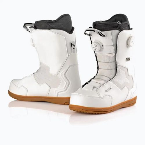 Scarponi da snowboard DEELUXE ID Dual Boa bianco