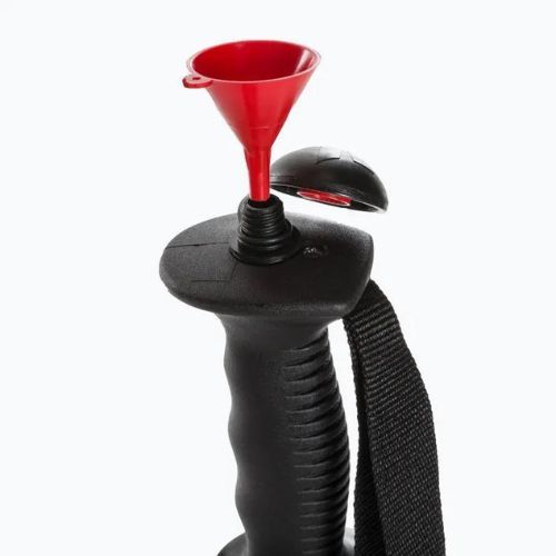 Bastoncini da sci Komperdell Alpine Schnapsstock nero/rosso