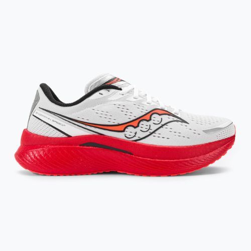 Scarpe da corsa da uomo Saucony Endorphin Speed 3 bianco/blu/vizi
