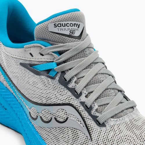 Scarpe da corsa da uomo Saucony Triumph 21 echo silver