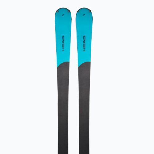 Sci da discesa femminile HEAD e-super Joy SW SLR Joy Pro + attacchi Joy 11 nero/blu