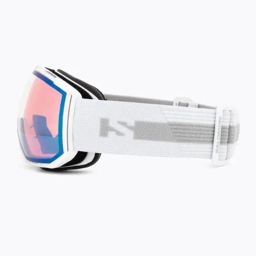 Salomon Radium Photo ML occhiali da sci bianco/blu