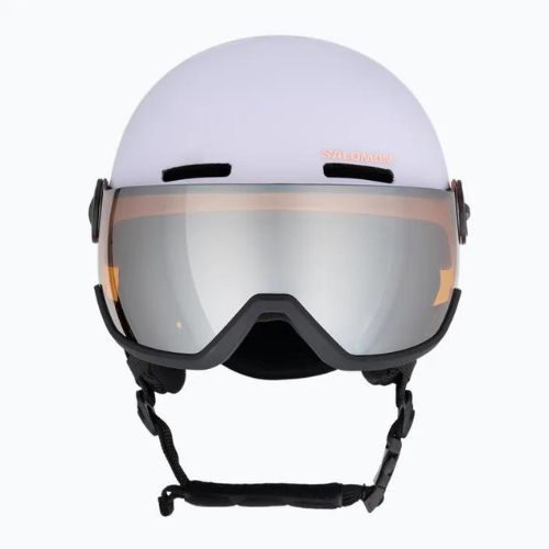Casco da sci per bambini Salomon Orka Visor S2 evening haze