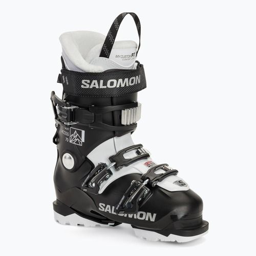 Scarponi da sci da donna Salomon QST Access 70 W nero/bianco/beluga