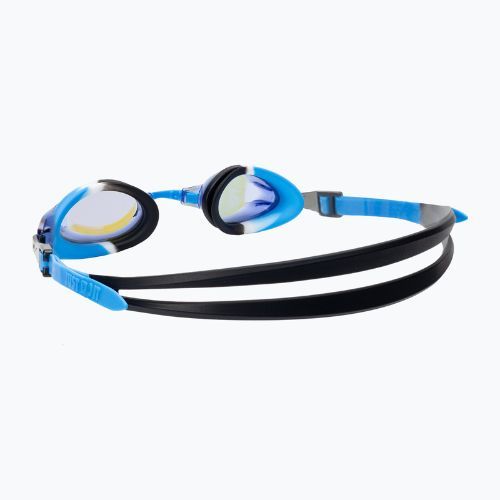 Occhialini da nuoto Nike Chrome Mirror per bambini foto blu