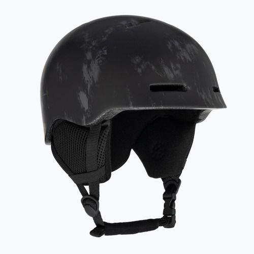 Salomon Player Combo Casco da sci per bambini + occhiali XV Jr nero tie&dye/nero argento