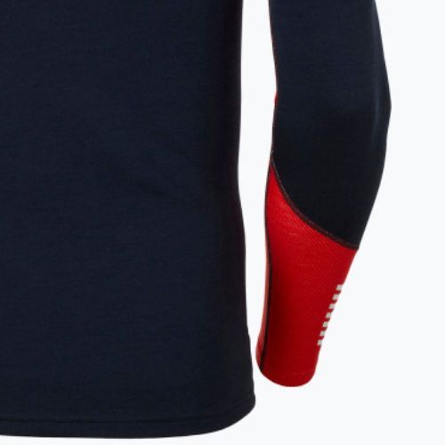 Maglia termica da uomo Helly Hansen Lifa Merino Midweight 1/2 Zip navy