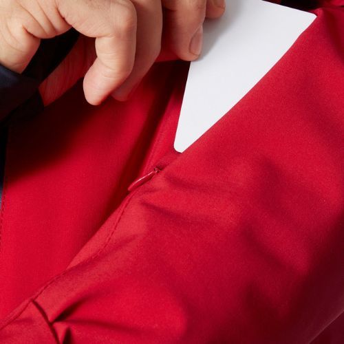 Giacca da sci da uomo Helly Hansen Alpha 4.0 rosso