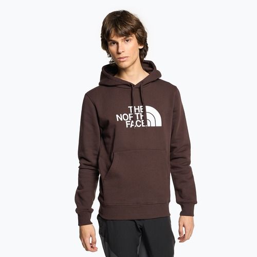 Felpa con cappuccio The North Face Drew Peak da uomo, marrone carbone
