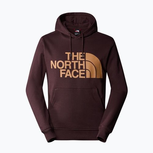 Felpa da uomo The North Face Standard Hoodie marrone carbone/burro di mandorla