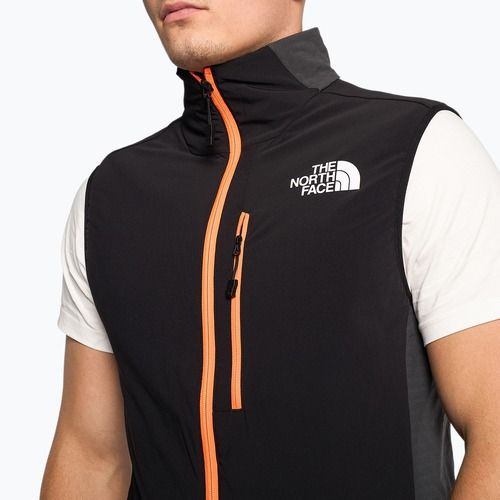 Smanicato da uomo The North Face Dawn Turn Hybrid Ventrix grigio asfalto/nero/arancio shocking