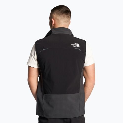 Smanicato da uomo The North Face Dawn Turn Hybrid Ventrix grigio asfalto/nero/arancio shocking