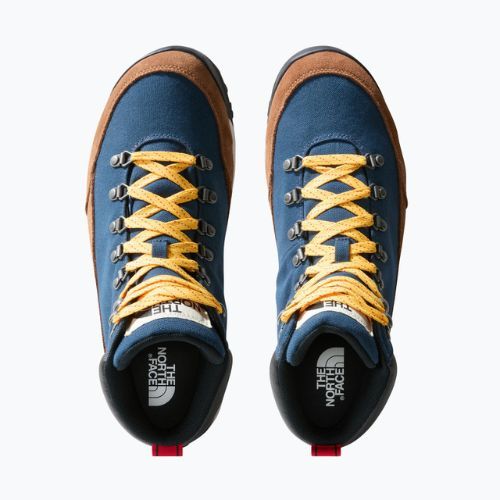 Scarponi da trekking da uomo The North Face Back To Berkeley IV Textile WP blu ombroso/monaco marrone