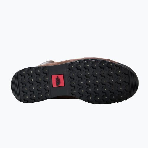 Scarponi da trekking da uomo The North Face Back To Berkeley IV Leather WP burro mandorla/demitasse marrone