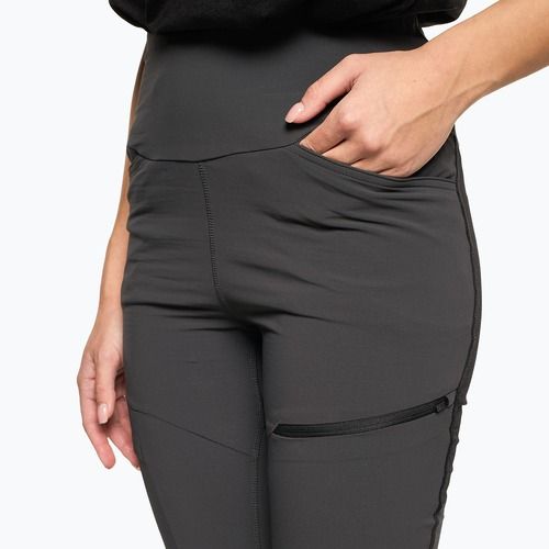 Pantaloni da arrampicata da donna The North Face Felik Alpine Tight grigio asfalto/nero/nero