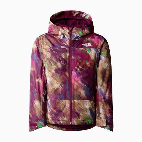 Giacca da sci per bambini The North Face Freedom Insulated boysenberry paint lightening print