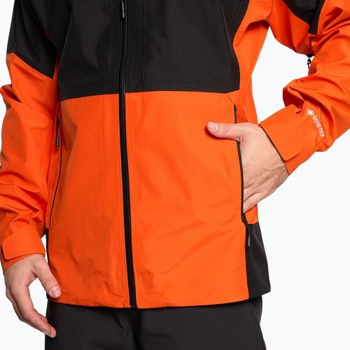 Giacca softshell da uomo The North Face Jazzi GTX rosso arancio/nero