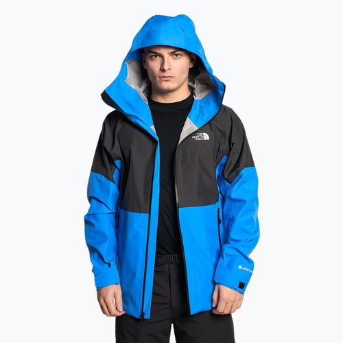 Giacca softshell da uomo The North Face Jazzi GTX blu ottico/nero