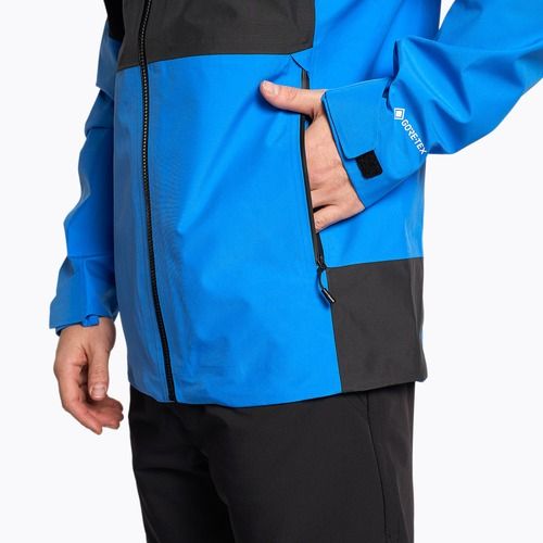 Giacca softshell da uomo The North Face Jazzi GTX blu ottico/nero