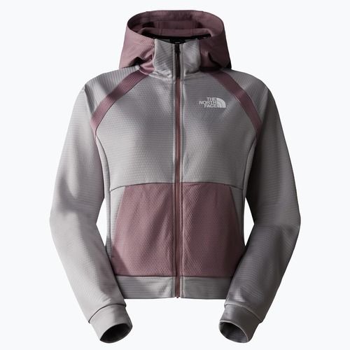 Felpa da trekking da donna The North Face Ma Full Zip Fleece grigio scuro/grigio fulvo