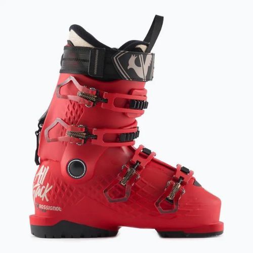 Scarponi da sci Rossignol Alltrack Jr 80 in terra rossa per bambini