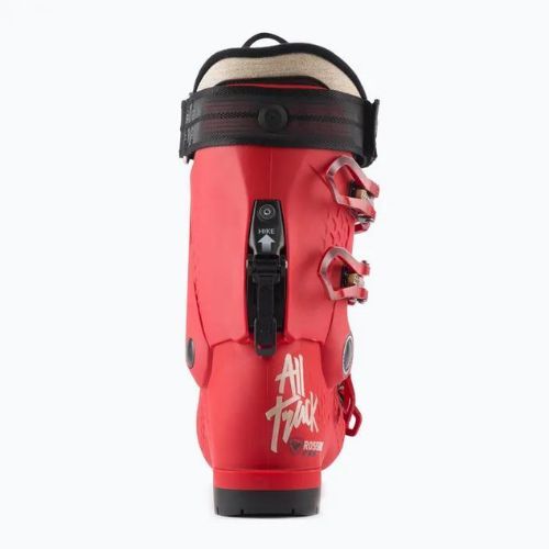 Scarponi da sci Rossignol Alltrack Jr 80 in terra rossa per bambini