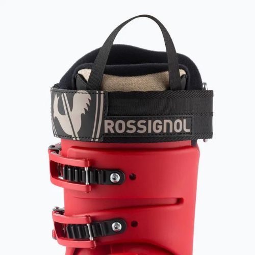 Scarponi da sci Rossignol Alltrack Jr 80 in terra rossa per bambini