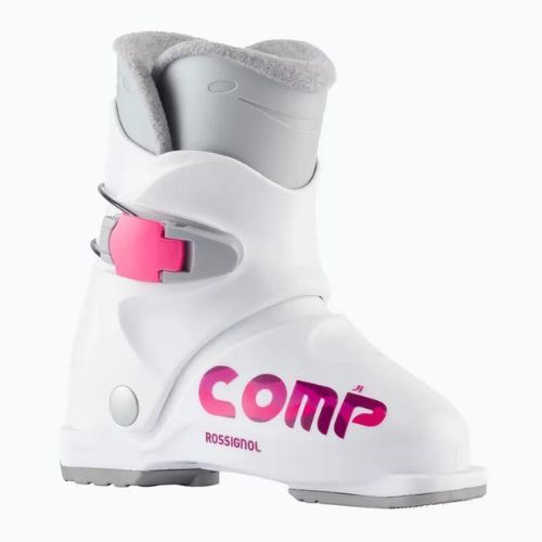 Scarponi da sci Rossignol Comp J1 per bambini, bianco