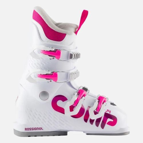 Scarponi da sci Rossignol Comp J4 per bambini, bianco