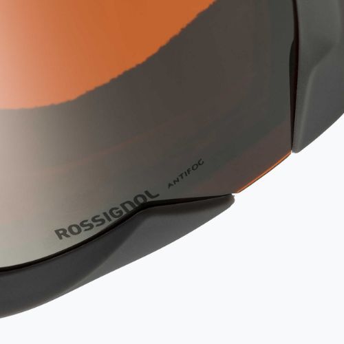 Occhiali da sci Rossignol Spiral Mirror grigio/arancio argento a specchio
