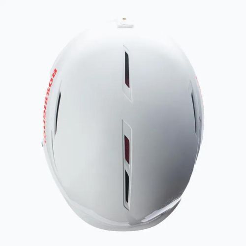 Casco da sci Rossignol Hero Slalom Impacts + Chinguard bianco