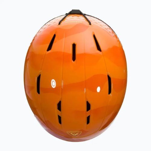 Casco da sci Rossignol per bambini Whoopee Impacts arancione