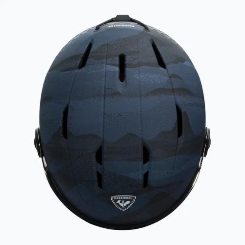 Rossignol Casco da sci per bambini Whoopee Visor Impacts blu scuro