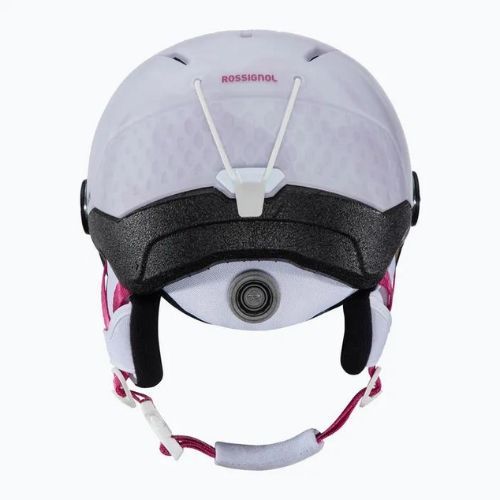Rossignol Casco da sci per bambini Whoopee Visor Impacts bianco