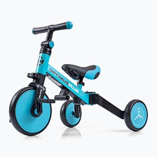Milly Mally 4in1 triciclo da fondo Optimus Plus blu