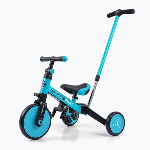 Milly Mally 4in1 triciclo da fondo Optimus Plus blu