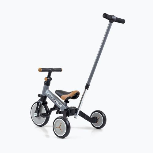 Milly Mally 4in1 triciclo Optimus Plus grigio