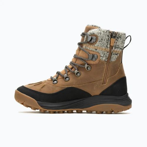 Stivali da neve da donna Merrell Siren 4 Thermo Mid Zip WP tabacco