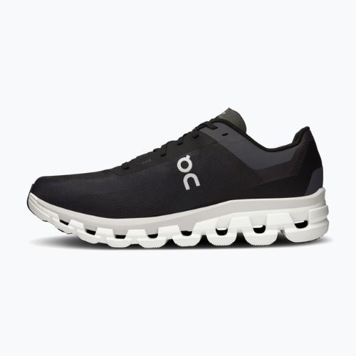Scarpe da corsa On Cloudflow 4 bianco/nero da uomo