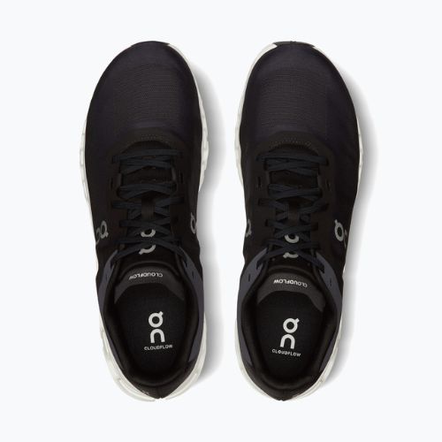 Scarpe da corsa On Cloudflow 4 bianco/nero da uomo