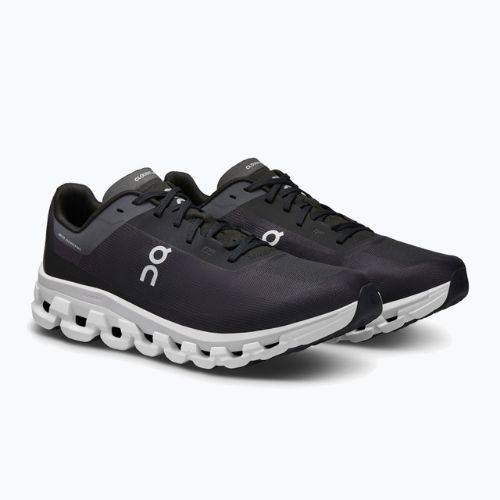 Scarpe da corsa On Cloudflow 4 bianco/nero da uomo