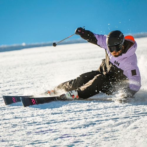 Sci da discesa Völkl Deacon 72 Master + attacchi XCOMP 16 GW blu scuro/rosa