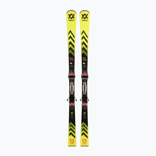 Sci da discesa Völkl Racetiger SL + attacchi rMotion3 12 GW giallo/nero