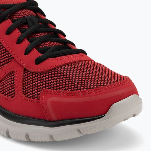 SKECHERS Track Bucolo scarpe da uomo rosso/nero