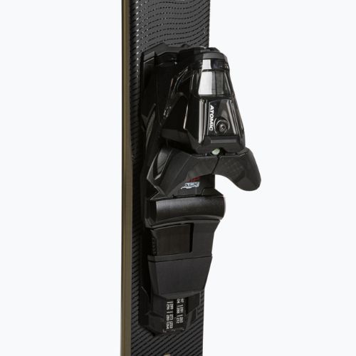 Sci da discesa da donna Atomic Cloud C9 Revoshock Light + attacchi M10 GW nero